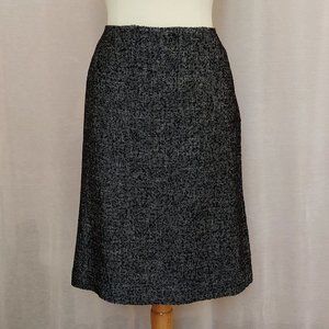 Ann Taylor tweedy A-line skirt